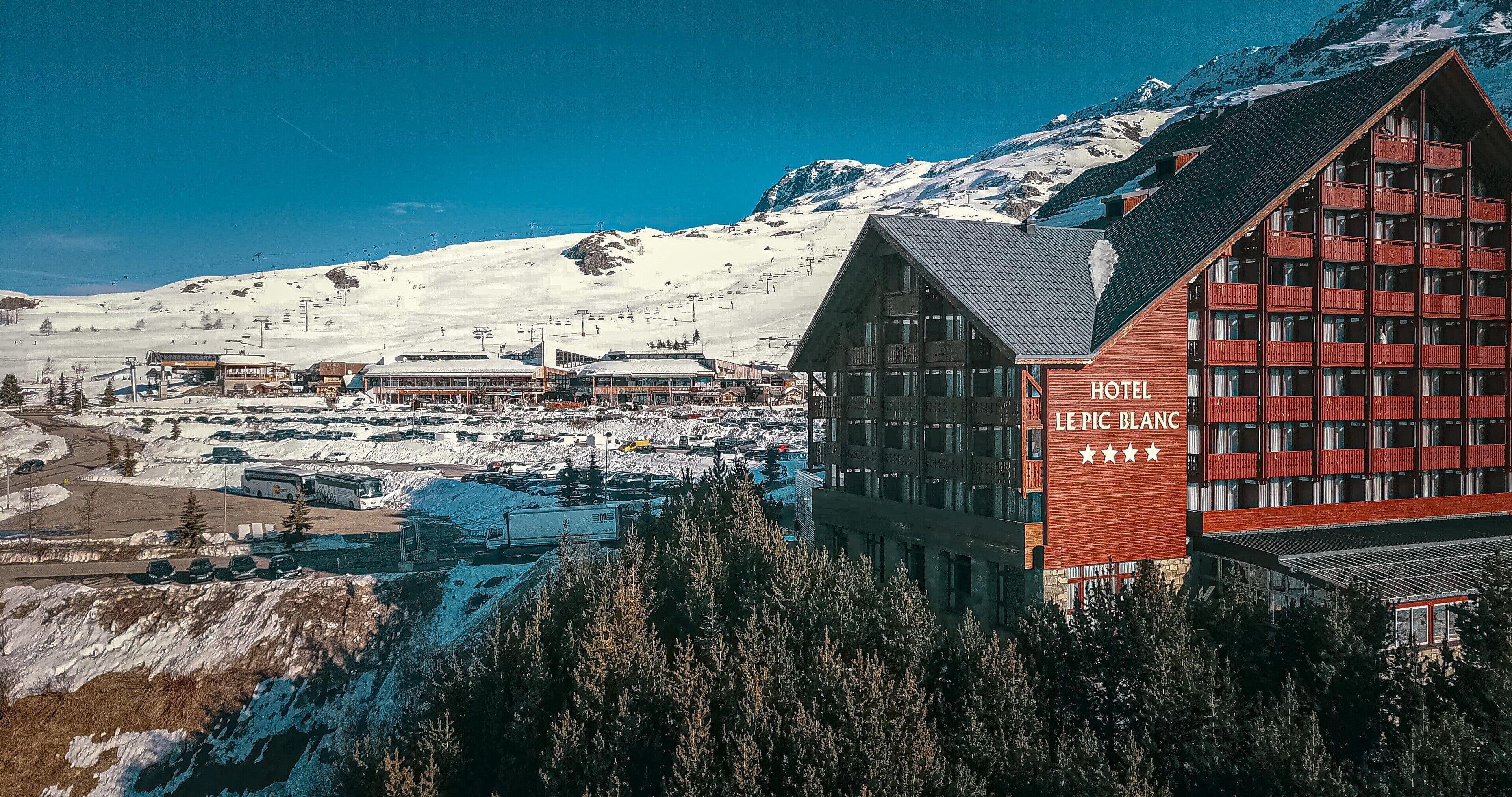 Le Pic Blanc Hotel Alpe d'Huez Екстериор снимка